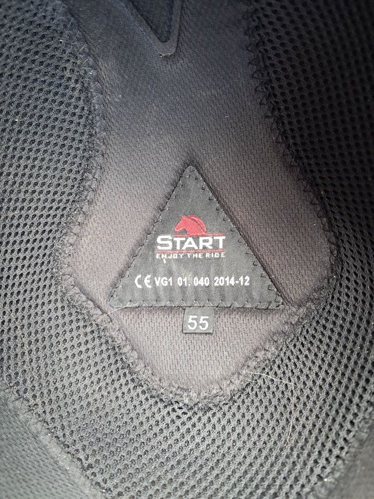 Kask jeździecki dziecięcy rozmiar 55