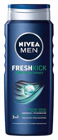 Żel Pod Prysznic Nivea Men Fresh Kick 500Ml