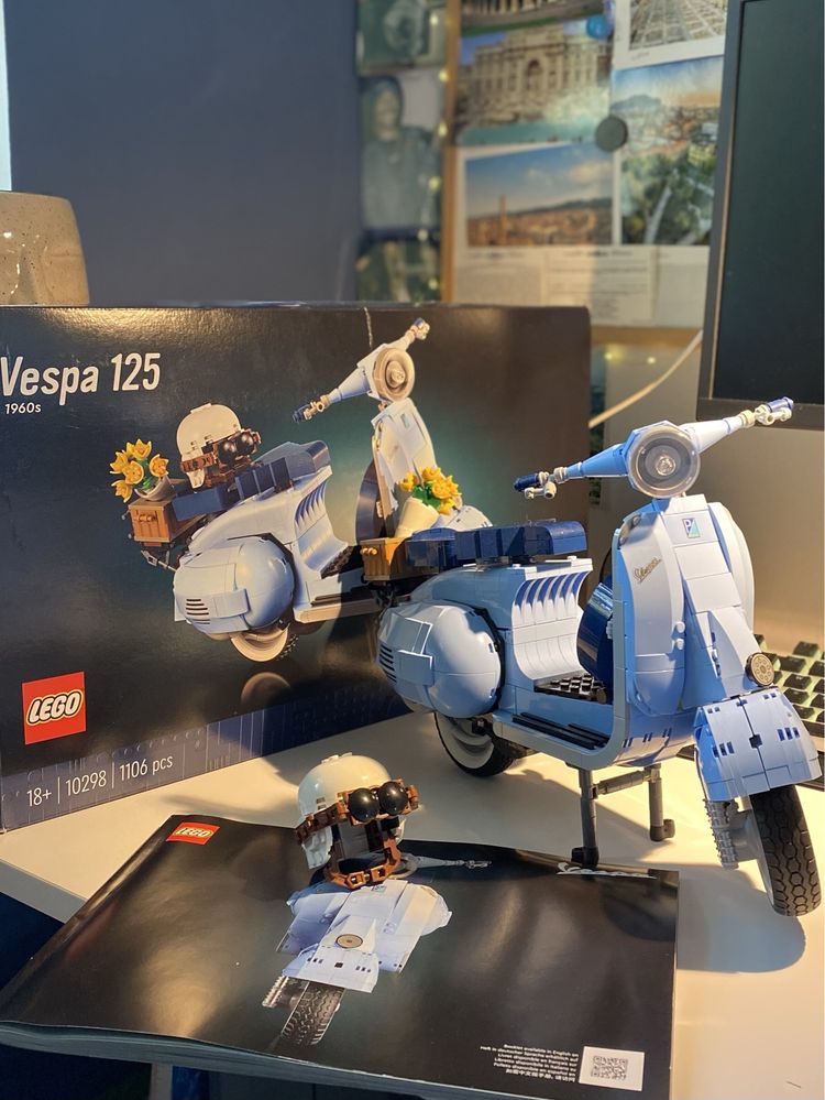 Zestaw Lego Icons Vespa 10298