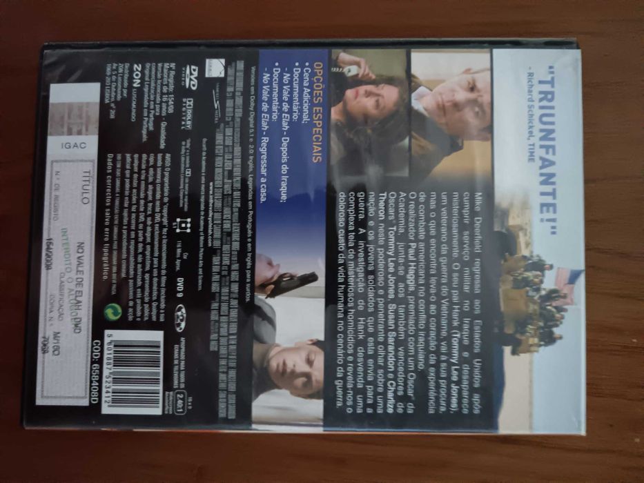 filme dvd original - no vale de elah