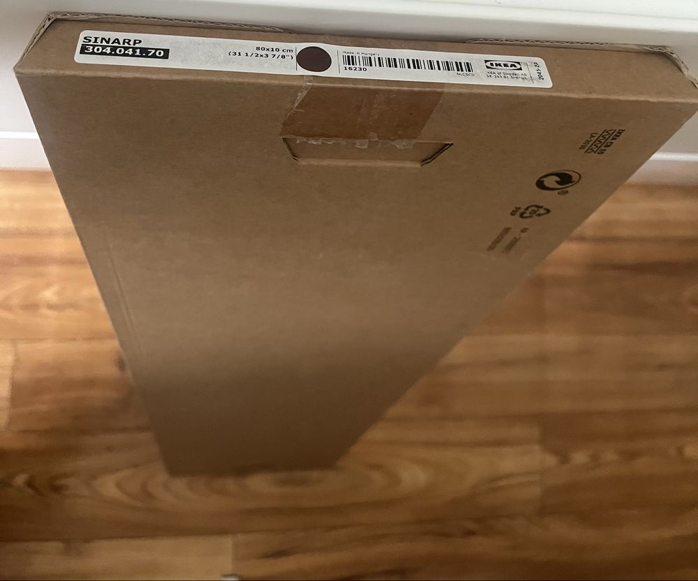 80x10 cm. S I N A R P front szuflady  ikea metod