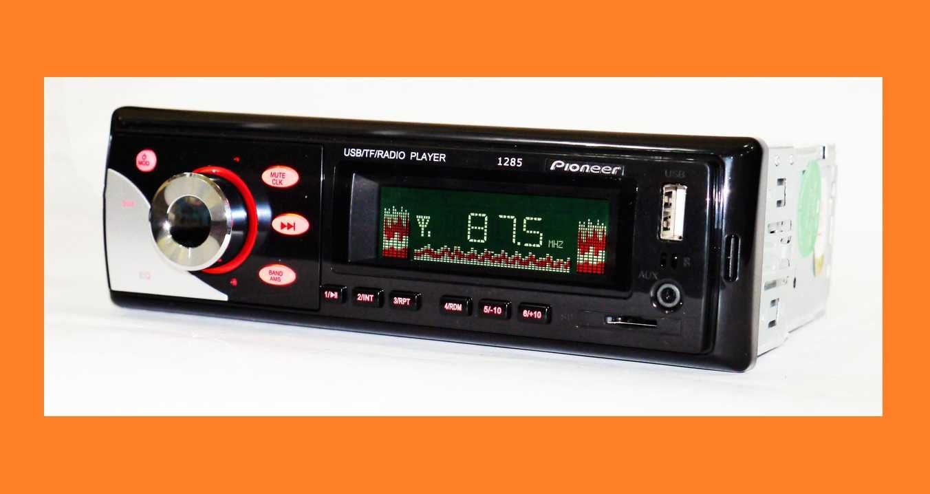 Розпродаж складу! Автомагнітола Pioneer 1281-1289  MP3 FM USB microSD