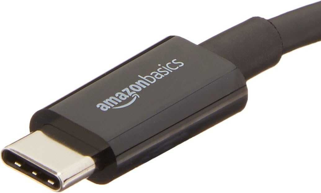 Amazon Basics Hub USB typ C na 3 porty USB typ A z adapterem Ethernet