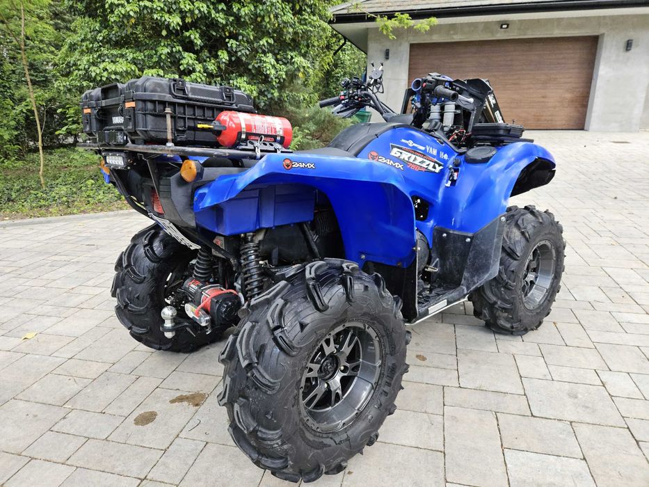 Yamaha Grizzly 700 zarejestrowany