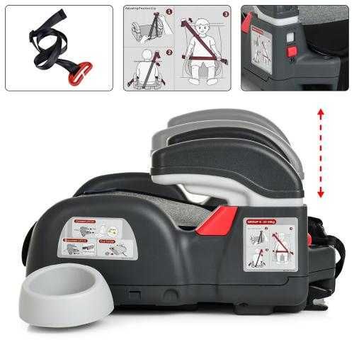 Бустер El Camino RORO Isofix ( Сіре та Чорне) у Львові можна забрати