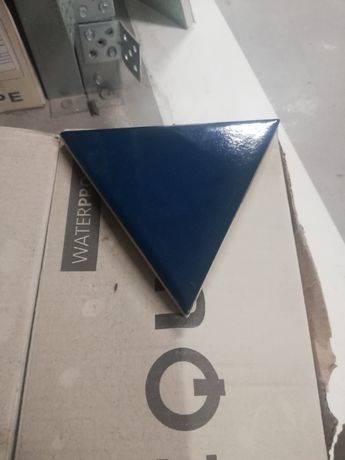 Płytka trójkątna ścienna Equipe Scale Triangolo Blue Elec. 10,8x12,4