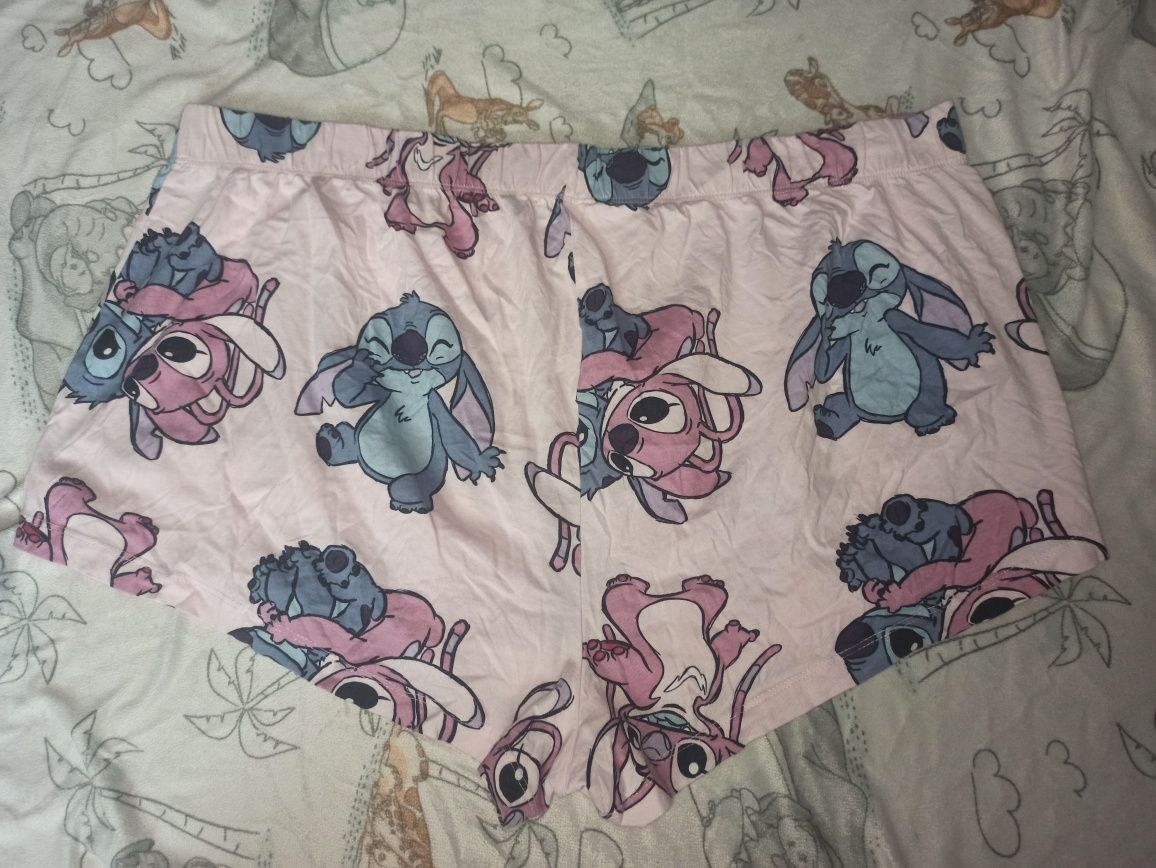 Piżama Stich damska różowa śliczna Rozmiar XL