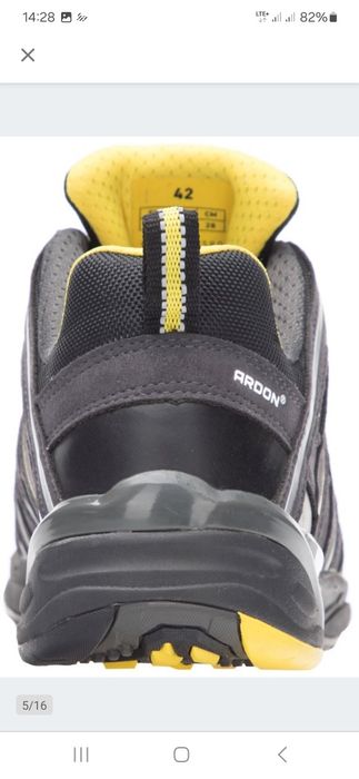 NOWE Buty męskie robocze z noskiem ARDON DIGGER S1 szare R46