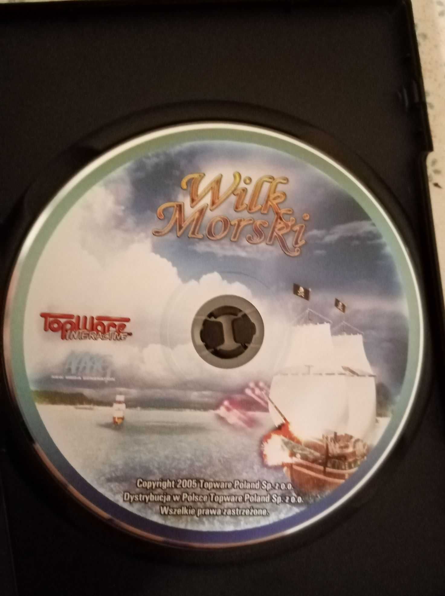 Wilk morski - gra PC na płycie CD