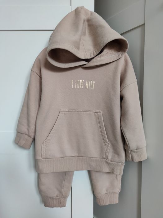 Ciepły Dres I love Milk