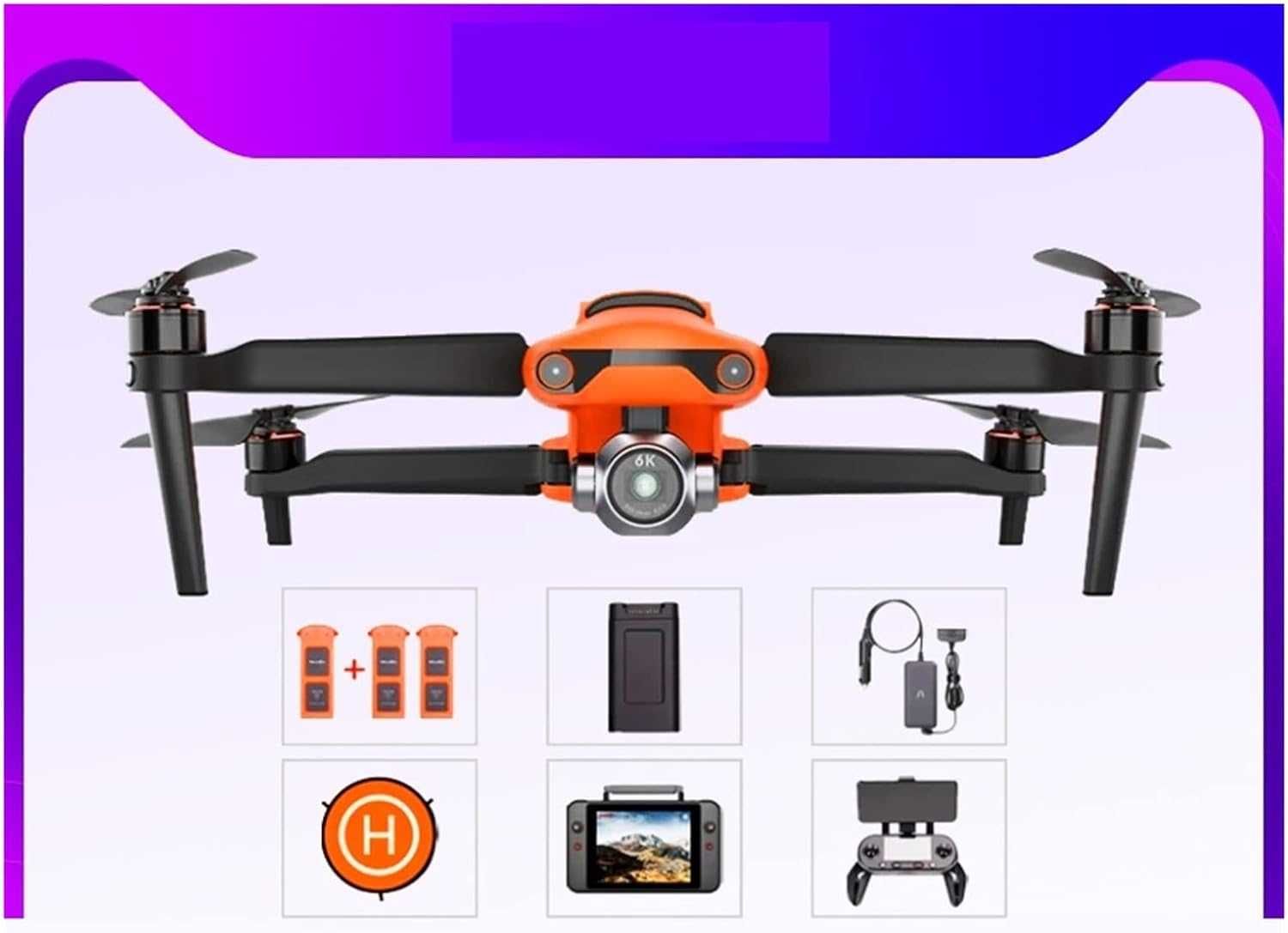 Drone HD Gimbal Camera Flight Extra Battery Parking Quadcopter