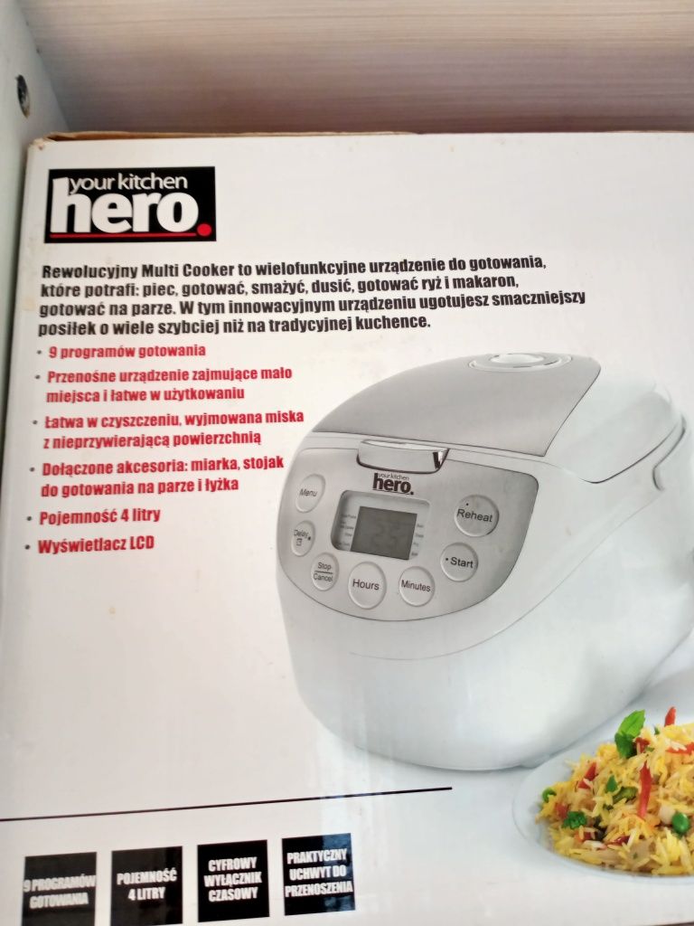 Sprzedam wielofunkcyjne urządzenie Multi Cooker  9w1 nowe w kolorze bi