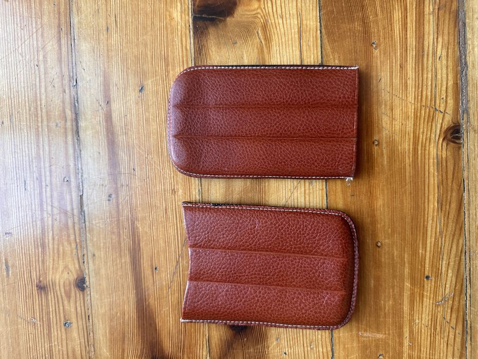 Charuteira - porta charutos pele