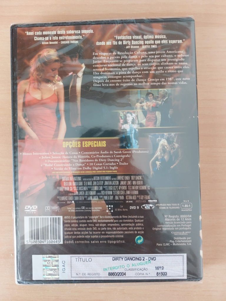 Dvd Filme Dirty Dancing 2 ‐original e selado
