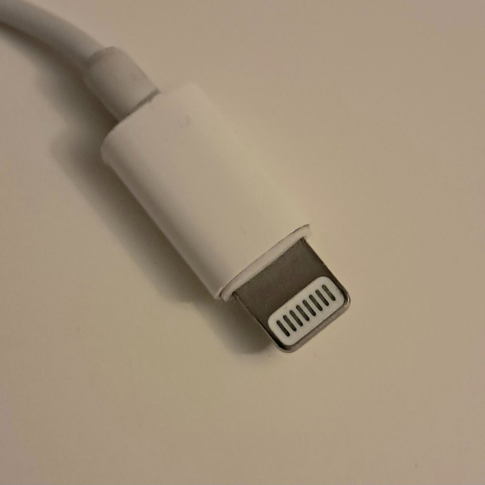 APPLE Lightning Adapter Iphone Jack Złączka Przejściówka