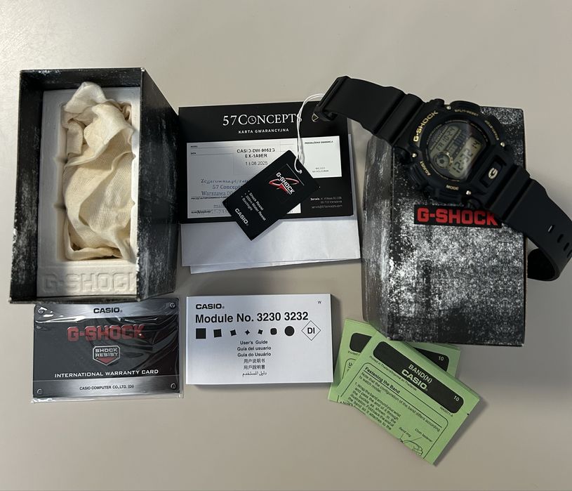 NOWY Casio G-Shock DW-9052GBX-1A9DR Gwarancja PL 3 lata KOMPLET