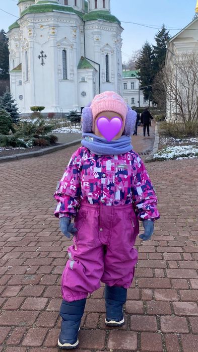 Reima зимовий комбінезон 92 для дівчинки