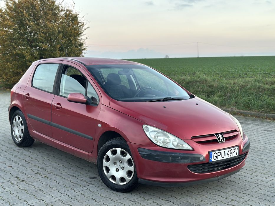 ‘02 Peugeot 307 1.4 benzyna Salon Polska OC 2026! 5-drzwi