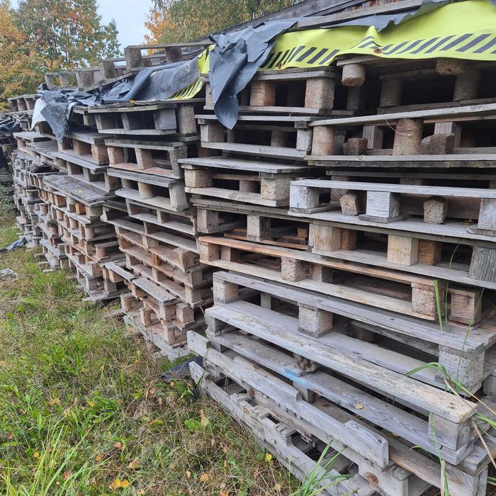 Palety drewniane. Drewno opałowe