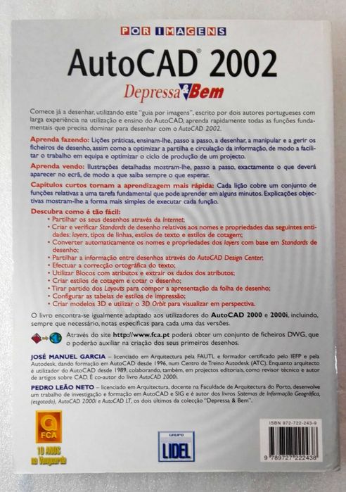 Livro AutoCAD 2002 - Depressa e Bem
