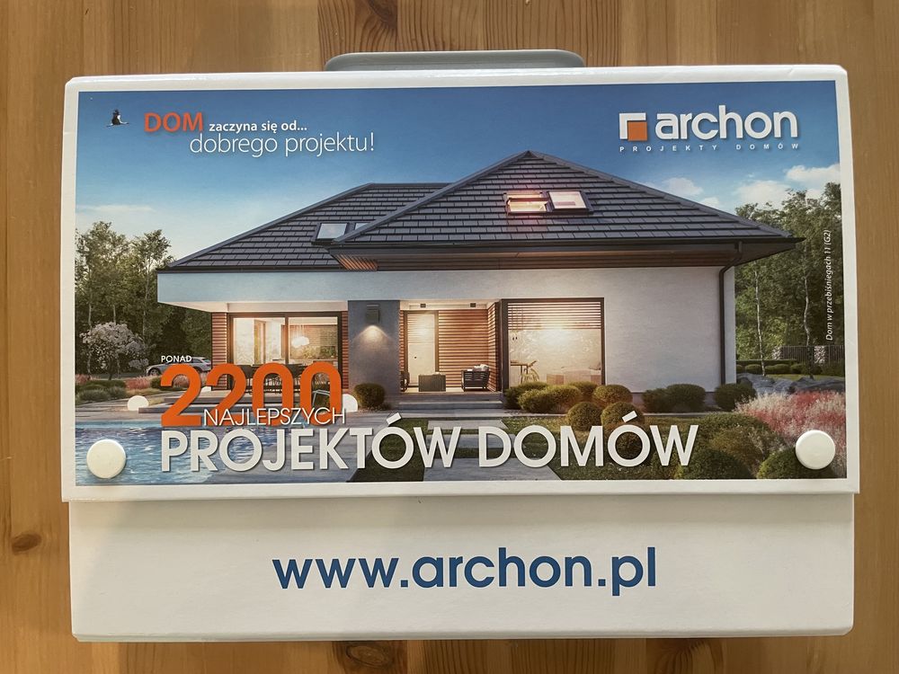 Projekt domu Oliwia 3 (G2) odbicie lustrzane Archon