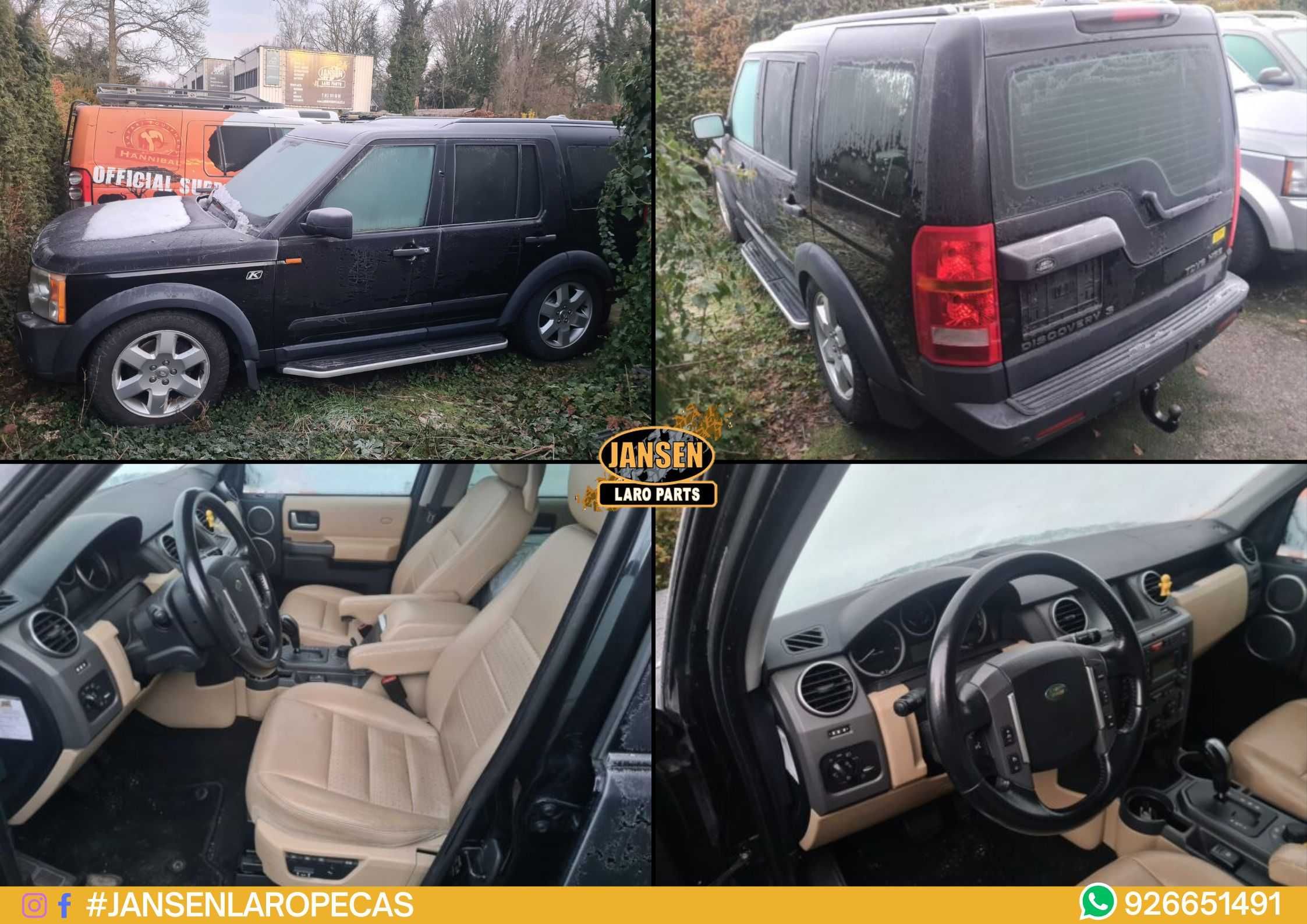 Land Rover Discovery 3  2.7 TDV6 2007 peças usadas estribos