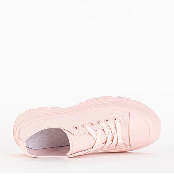 Trampki na wysokiej podeszwie