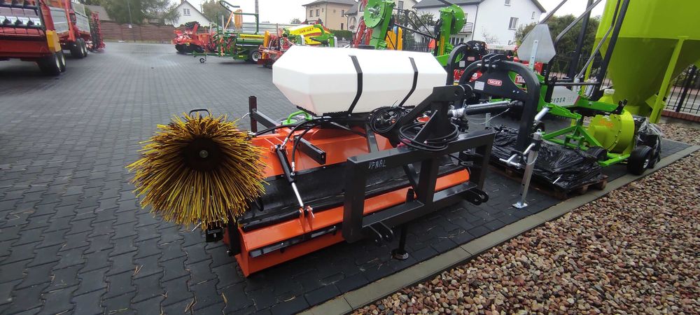 Zamiatarka drogowa uliczna podmiatarka metal technik NOWA od ręki!