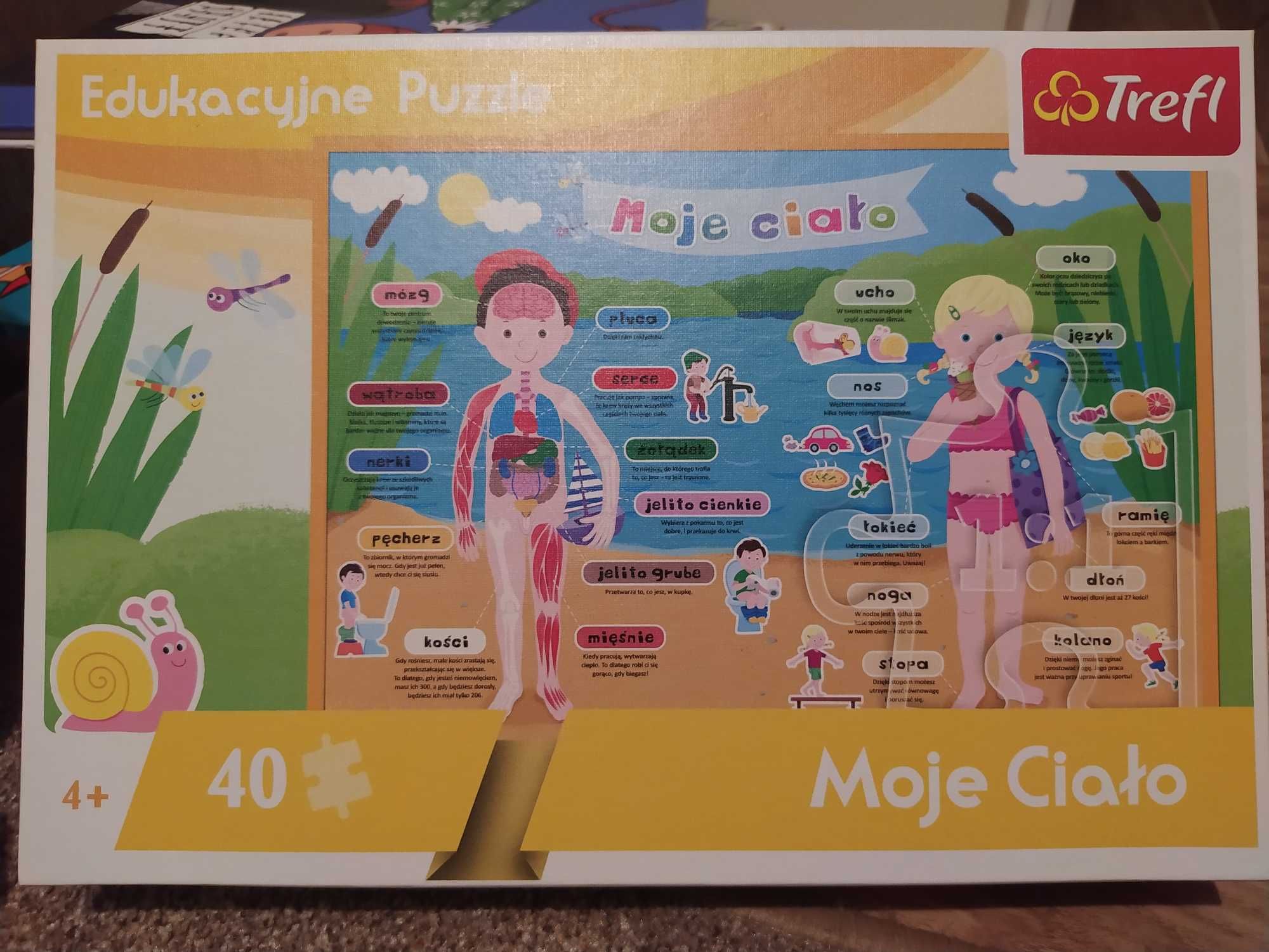 Puzzle firmy Trefl Moje ciało