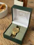 Zegarek gucci pozłacany 18k