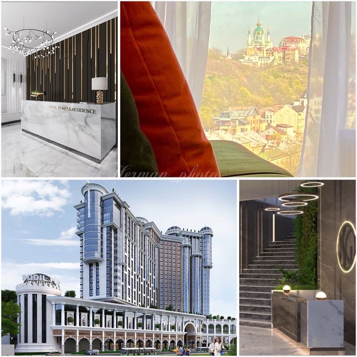 Podil Plaza & Residence, 55м2 вітальня +окрема спальня, Глибочицька 73