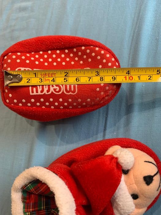 Kapcie niemowlęce świąteczne