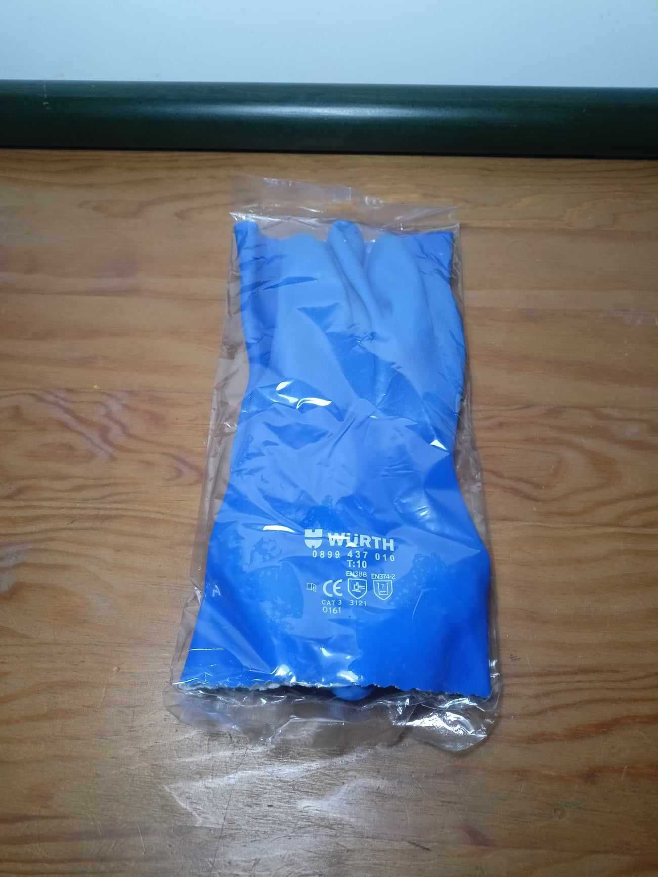 Luvas proteção química Wurth - 6 Pares