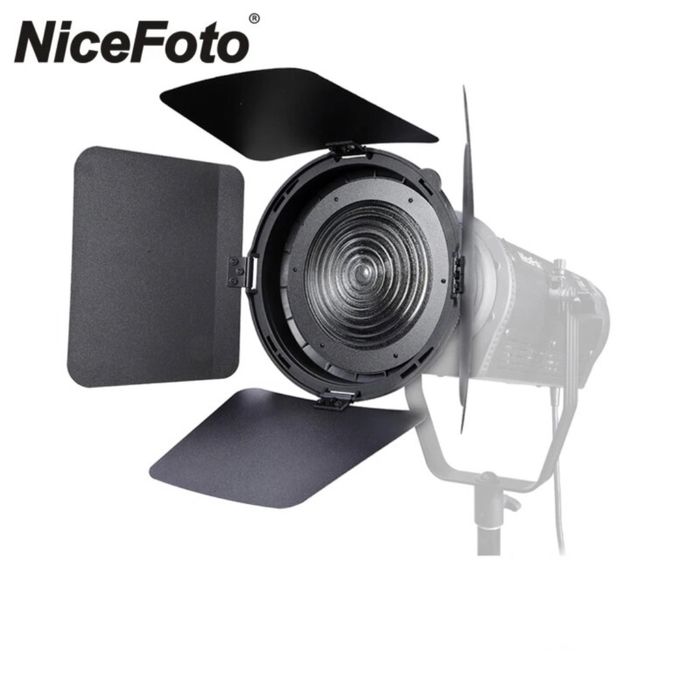 Лінза Френеля NiceFoto FD-110 з фокусуванням, шторками і сотами
