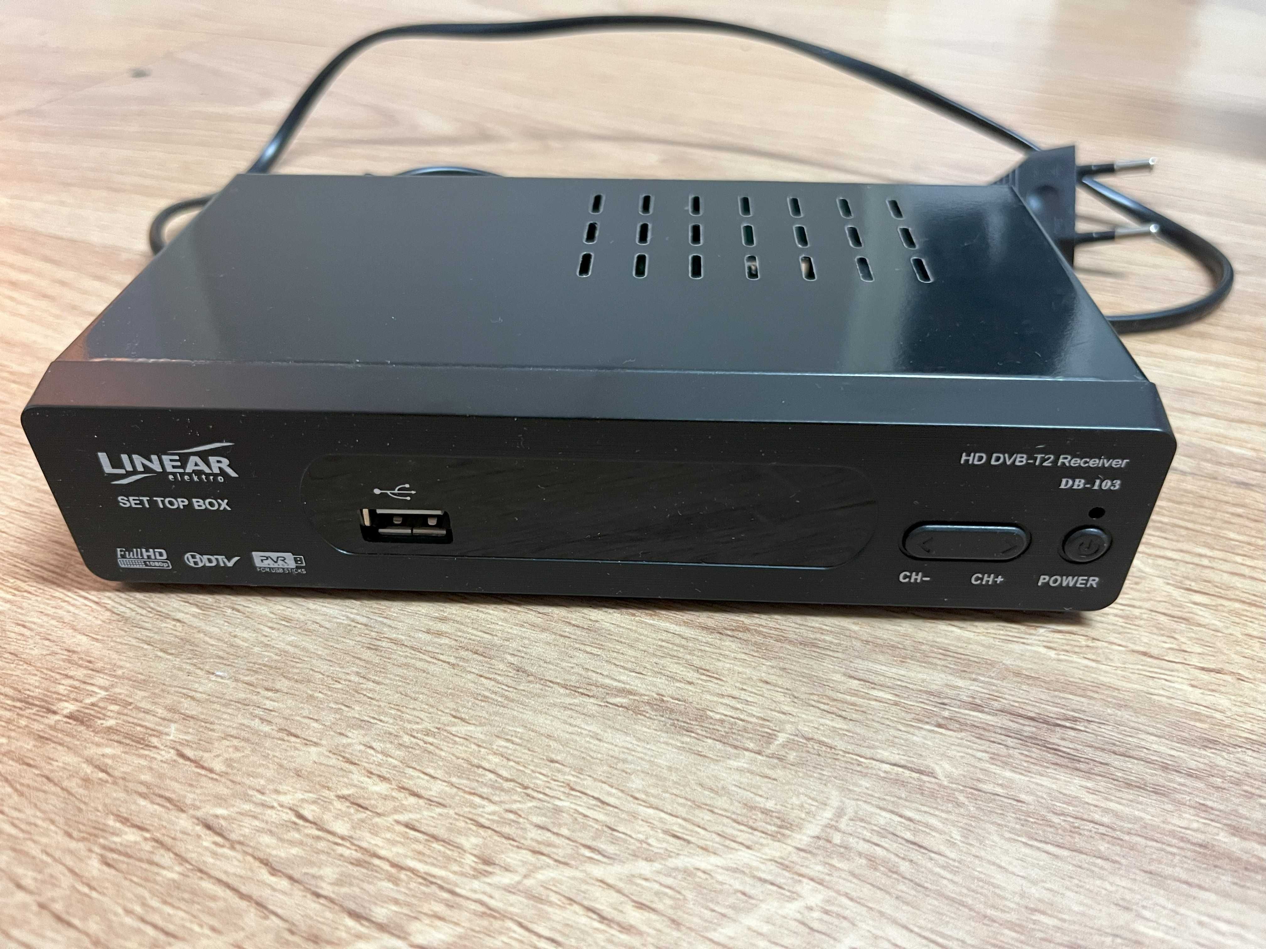 Dekoder Tuner HD DVB-T2 Linear DB-103