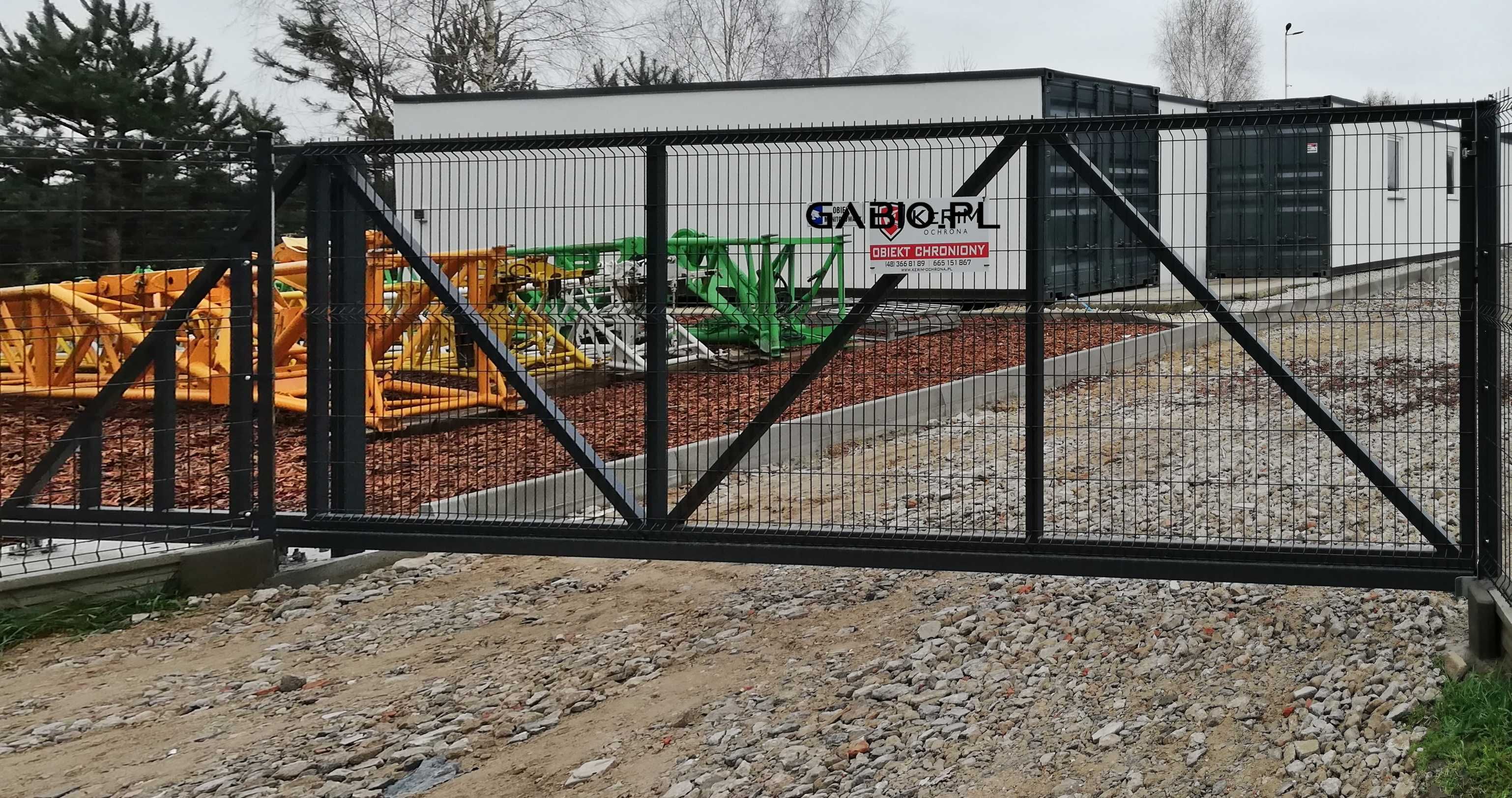 Brama przesuwna panelowa wys 1,5m/5m plus inne długości i wysokości