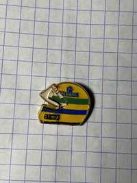 Pin capacete Ayrton Senna