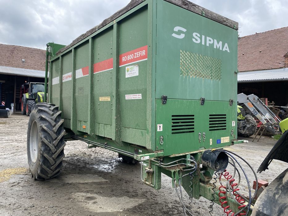Sipma Zefir 800 rozrzutnik obornika wapna