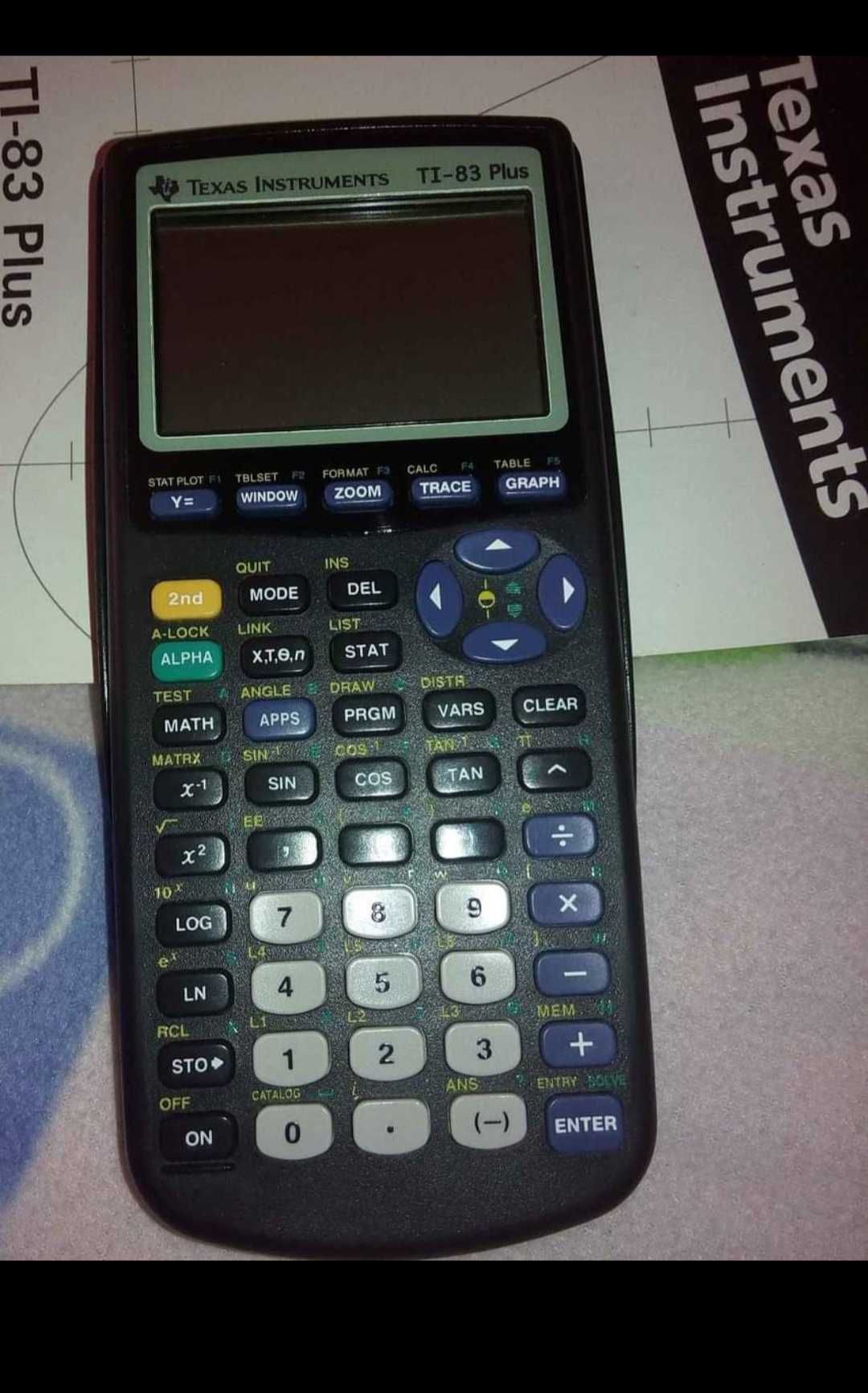 Calculadora gráfica Texas Instruments ti-83 Plus