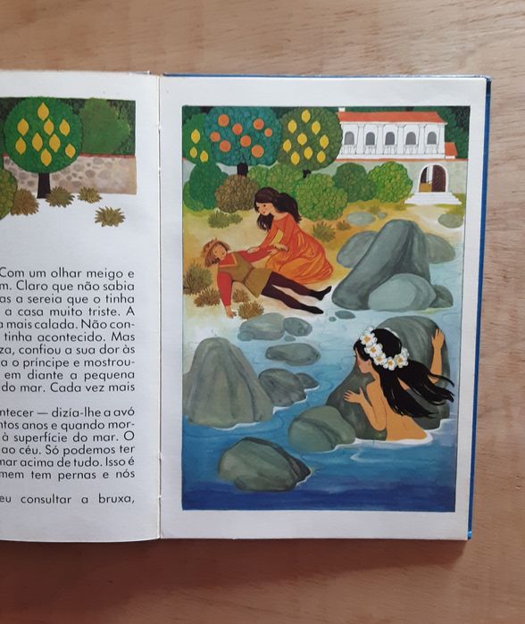 Livro infantil "A Sereia" de 1982