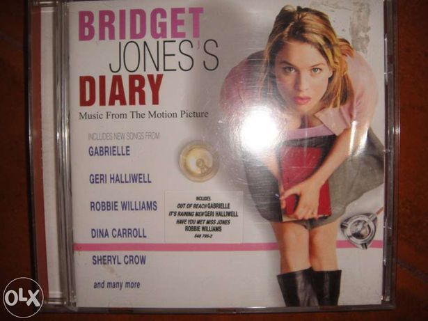 Banda sonora do filme "Bridget Jones's diary".
