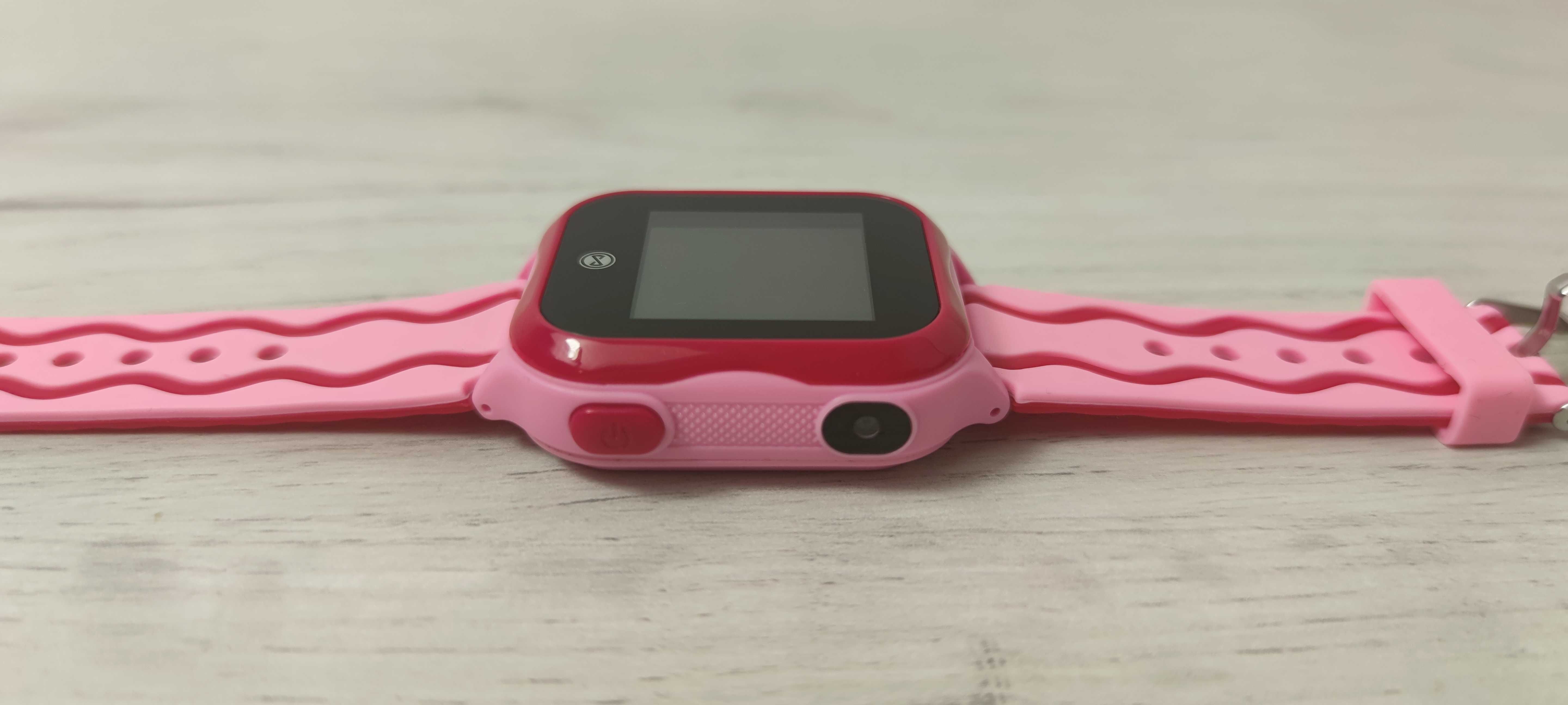 Smartwatch FOREVER See Me KW-300 Różowy Zegarek z Sim dla dzieci