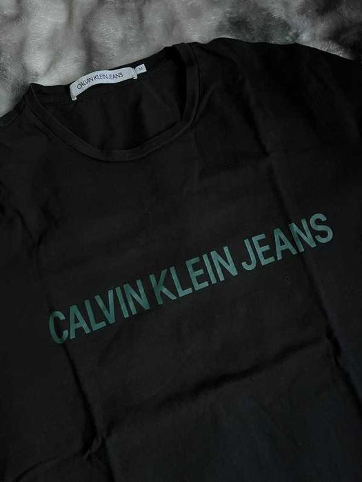 Bluzka koszulka t-shirt z napisem Calvin Klein Jeans