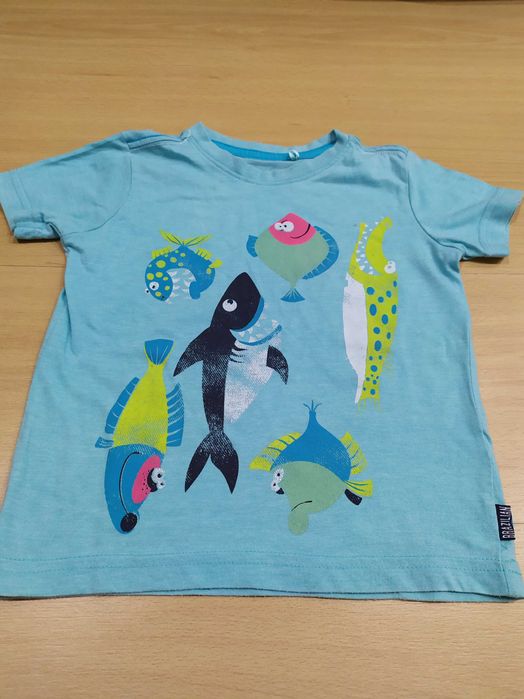 Conjunto de 7 t-shirts para criança - 2/3 anos