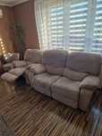 Sofa + fotel z funkcją relax