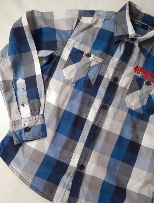 Koszula w kratkę rozmiar 140