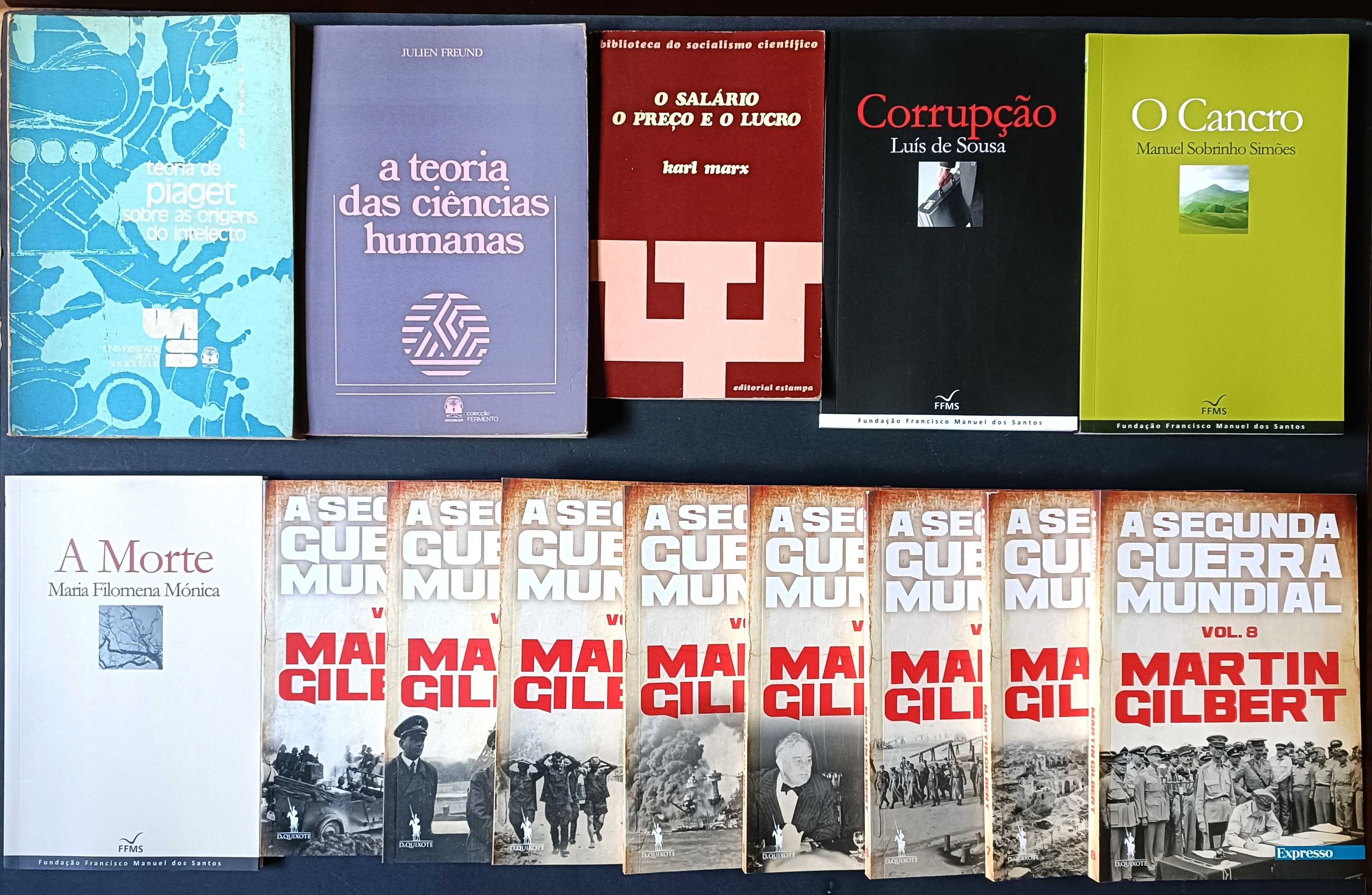 Lote de 69 livros de literatura variada, por apenas 100€.