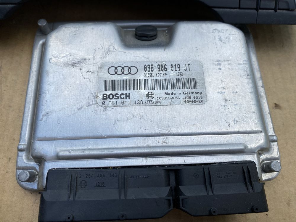 Audi a4b6 1.9 diesel zestaw startowy Wersja Angielska