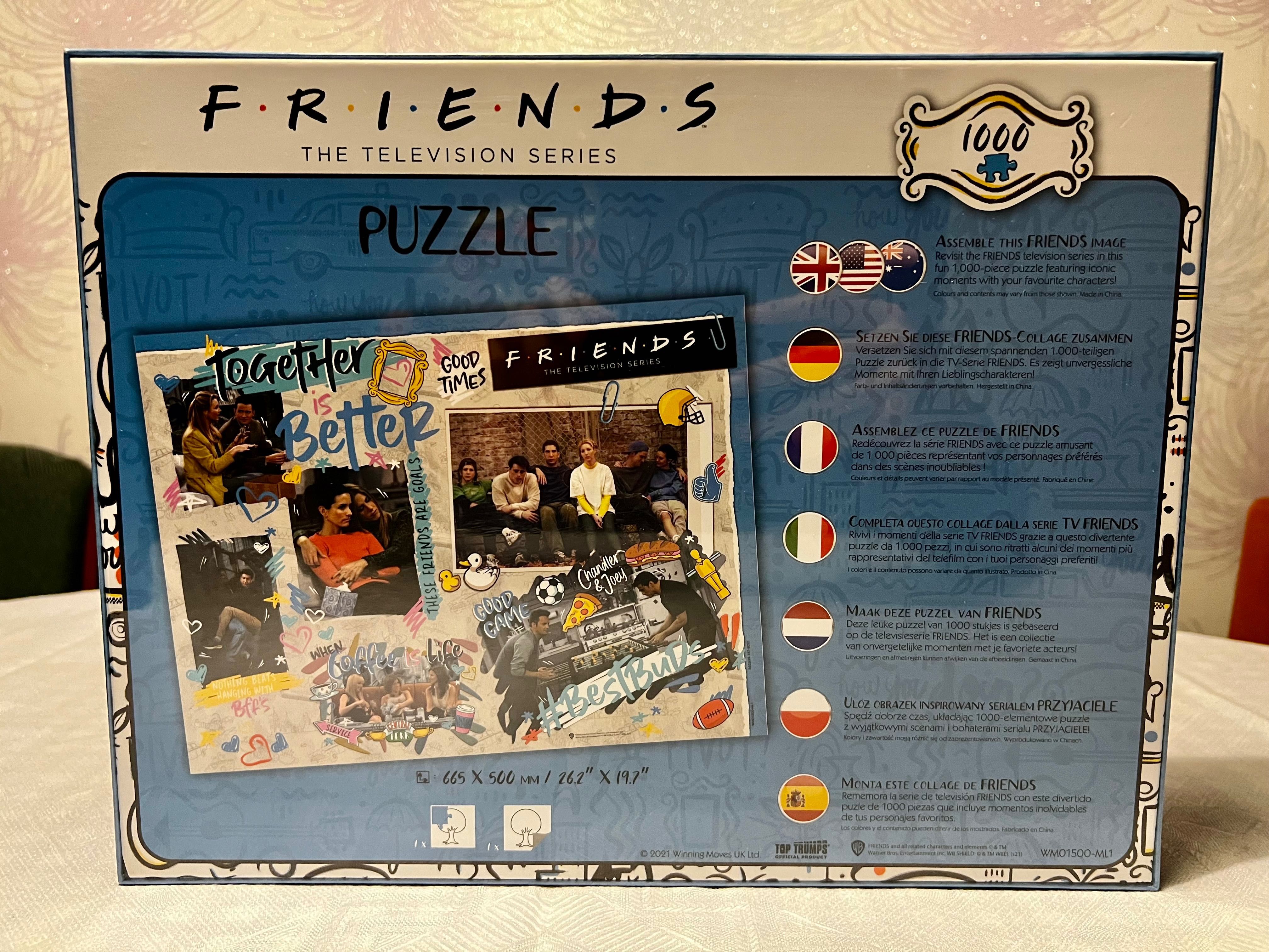 [NOWE] Puzzle Friends (Przyjaciele) 1000 elementów