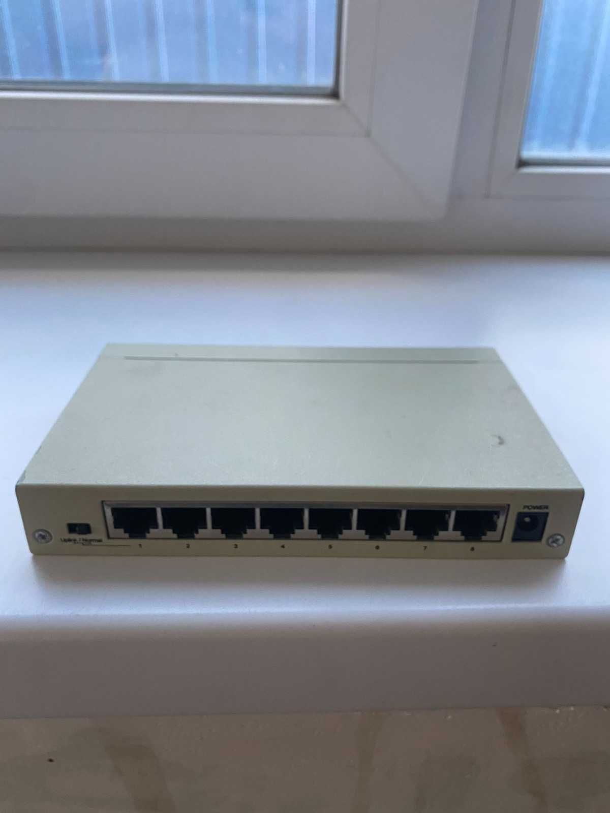 Коммутатор switch 10/100Mbps Ethernet